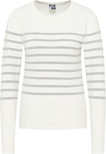 Drymaster Damen Strickpullover 39526282-DR01, WOLLWEISS GRAU Melange, XL/XXL von Drymaster