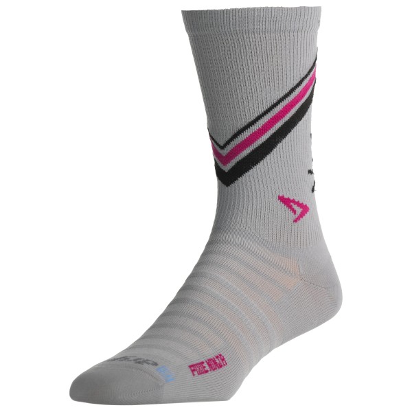 Drymax - Hyper Thin Running Crew - Laufsocken Gr L grau von Drymax