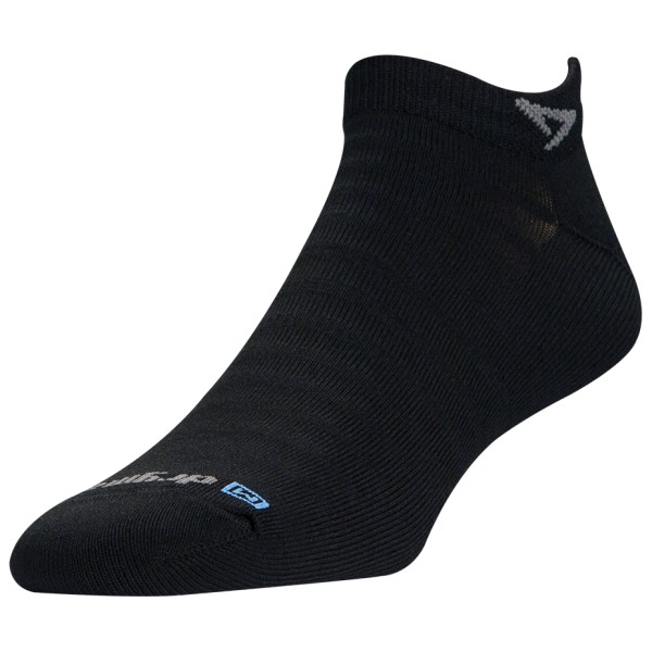 Drymax - Hyper Thin Running Mini Crew - Laufsocken Gr L;M;S;XL grau;schwarz von Drymax