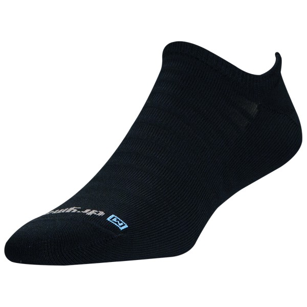 Drymax - Hyper Thin Running No Show - Laufsocken Gr L;M;S schwarz von Drymax