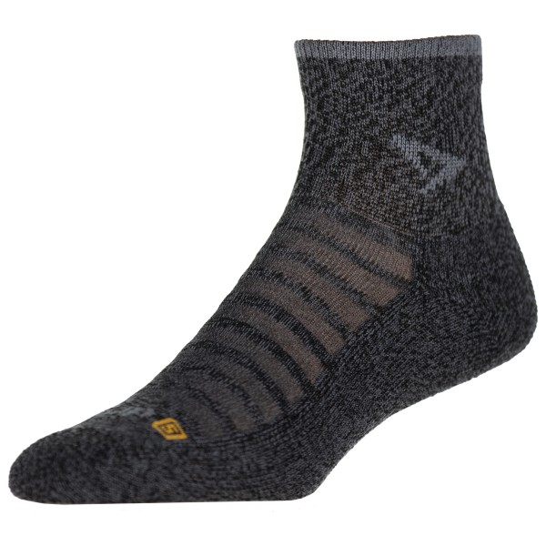 Drymax - Running Lite-Mesh 1/4 Crew - Laufsocken Gr L;M;S;XL;XXL grau/weiß;schwarz/grau von Drymax