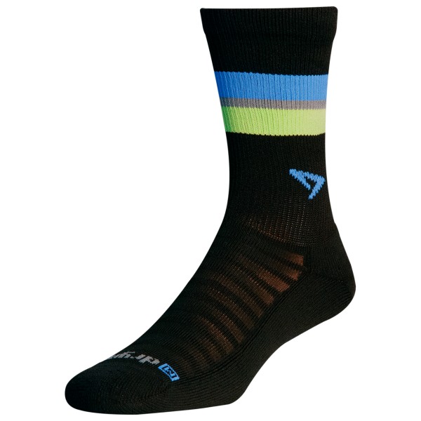 Drymax - Running Lite-Mesh Crew - Laufsocken Gr L;M;S;XL grau;schwarz von Drymax