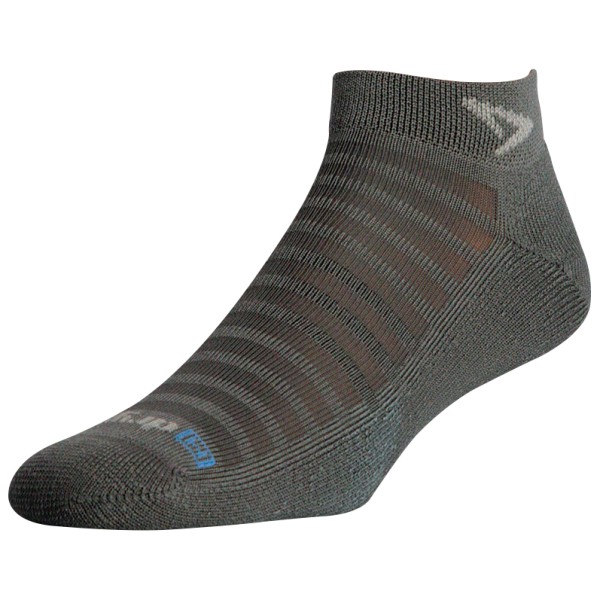 Drymax - Running Lite-Mesh Mini Crew - Laufsocken Gr L;M;S;XL blau;bunt;grau;grün von Drymax