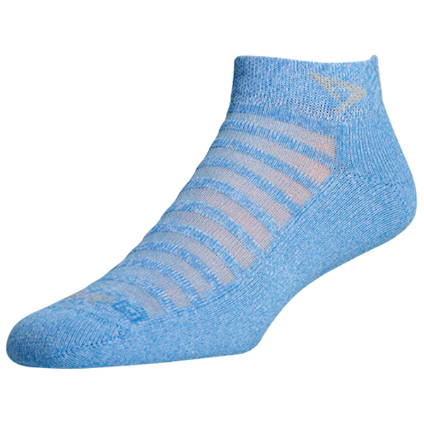 Drymax - Running Lite-Mesh Mini Crew - Laufsocken Gr L blau von Drymax