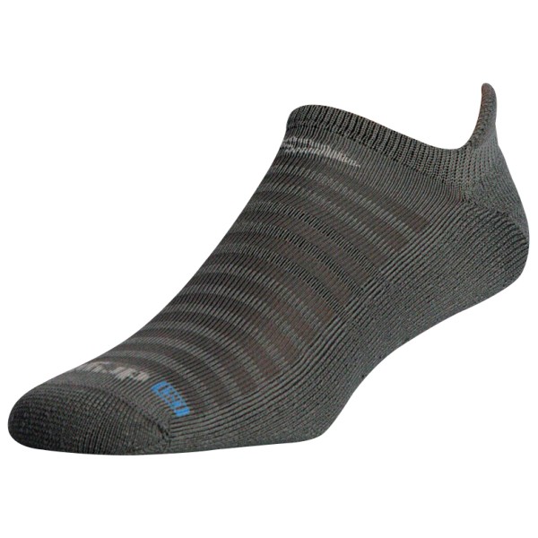 Drymax - Running Lite-Mesh No Show Tab - Laufsocken Gr L;M;S;XL grau;grau/weiß;schwarz von Drymax