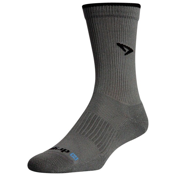 Drymax - Trail Running Crew - Laufsocken Gr L grau von Drymax