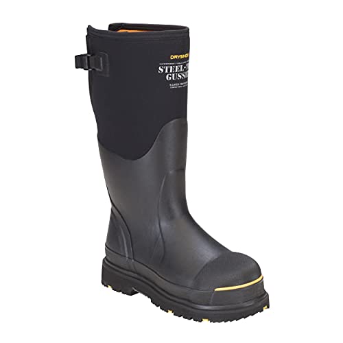 Dryshod Herren Arbeitsstiefel mit Stahlkappe, rutschfest, Zwickel Dryshod Herren Arbeitsstiefel mit Stahlkappe, rutschfest, Zwickel von Dryshod