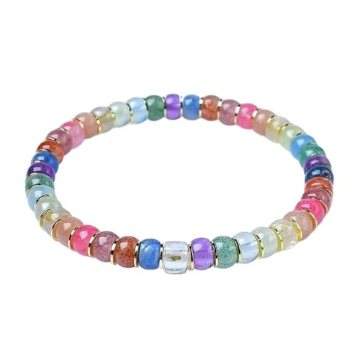 Ds UUby Naturkristall Armband Für Frauen, Handgefertigte Geometrische Kristallperle Elastisches Armband, Feiertagsgeschenk Ds UUby Naturkristall Armband Für Frauen, Handgefertigte Geometrische Kristallperle Elastisches Armband, Feiertagsgeschenk von Ds UUby