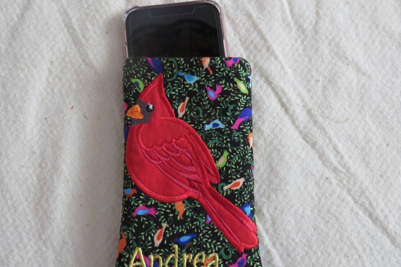 Cardinal Shaped Eye Glass Oder Handyhülle Cardinal Shaped Eye Glass Oder Handyhülle von DsKuddleBugKreations