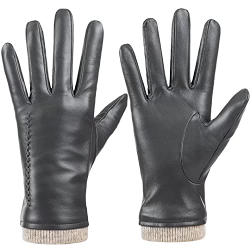 Dsane Winter Lederhandschuhe für Frauen, Touchscreen Texting Warm Driving Gloves by (Grau, M) von Dsane