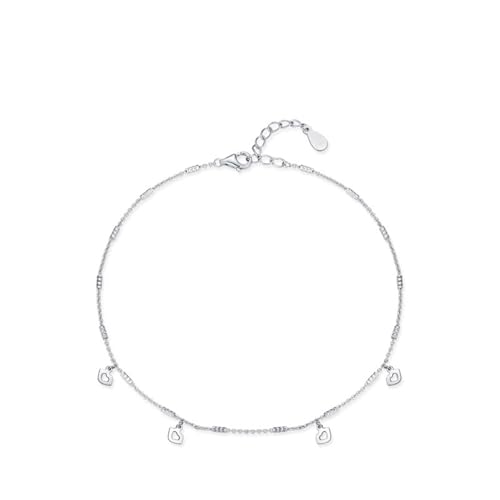 Armbänder Damen 925, Armband Damen Vintage Lippe Einstellbar Silber Schmuck Geschenk für Geburtstag von Dsnyu