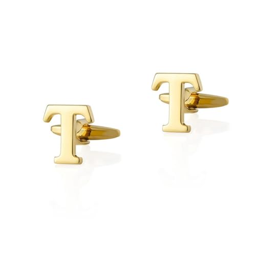 Dsnyu Manschettenknöpfe Herren Kupfer, Gold Manschettenknöpfe Buchstabe C Hemd Anzug Schmuck mit Geschenkbox Dsnyu Manschettenknöpfe Herren Kupfer, Gold Manschettenknöpfe Buchstabe C Hemd Anzug Schmuck mit Geschenkbox von Dsnyu