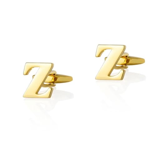 Dsnyu Manschettenknöpfe Initialen Gold, Manchettenknoepfe Herren Bräutigam Buchstabe W Hemd Anzug Schmuck mit Geschenkbox Dsnyu Manschettenknöpfe Initialen Gold, Manchettenknoepfe Herren Bräutigam Buchstabe W Hemd Anzug Schmuck mit Geschenkbox von Dsnyu