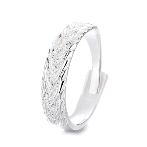 Dsnyu Silber Ringe 925, Eheringe für Frauen Geometrisch Einstellbar Silber Schmuck Geburtstagsgeschenk Dsnyu Silber Ringe 925, Eheringe für Frauen Geometrisch Einstellbar Silber Schmuck Geburtstagsgeschenk von Dsnyu
