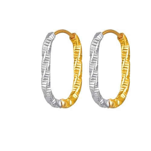 Ohrringe Creolen, Damen Ohrringe Modeschmuck U-Form Edelstahl Silber Gold Elegant Geschenk für Geburtstag Ohrringe Creolen, Damen Ohrringe Modeschmuck U-Form Edelstahl Silber Gold Elegant Geschenk für Geburtstag von Dsnyu