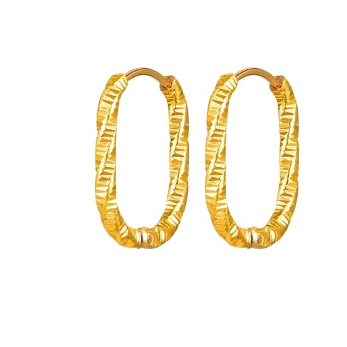 Ohrringe Gold Creolen, Damen Ohrringe Edelstahl U-Form Schmuck Mode Knorpel Piercing Geschenk für Geburtstag Ohrringe Gold Creolen, Damen Ohrringe Edelstahl U-Form Schmuck Mode Knorpel Piercing Geschenk für Geburtstag von Dsnyu