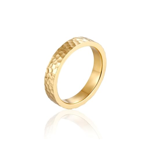 Ring 750 Gelbgold, Wedding Ring Men Klassiker Gelbgold Ehering 18K Gold Zum Valentinstag Größe 61 (19.4) von Dsnyu