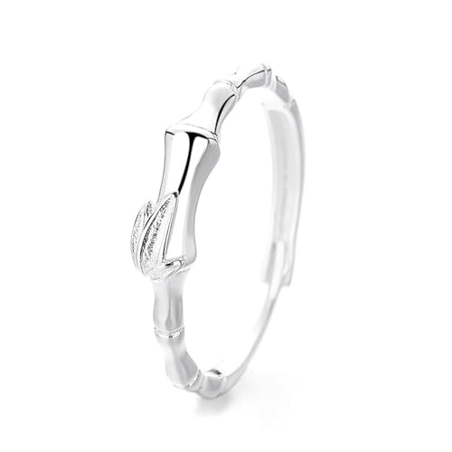 Ring Damen Silber 925, Hochzeitsringe Geometrisch Einstellbar Silber Schmuck von Dsnyu
