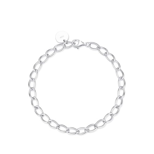 Silber Armband Damen 925, Armbänder Damen Modern Einfache Kette Silber Schmuck von Dsnyu