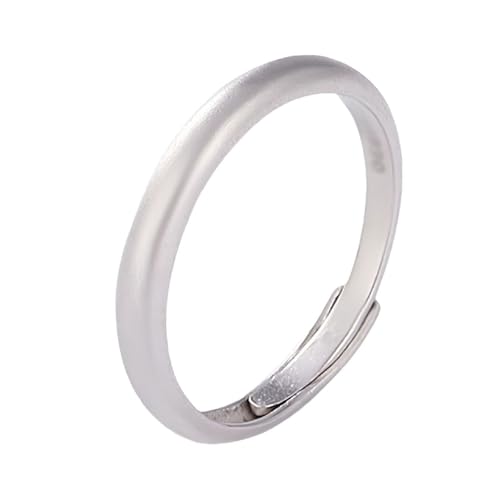 Verlobungsring Silber, Sterling Silber Ring Damen S925 Blende Im Retro-Stil Schmuck Größe Verstellbar von Dsnyu
