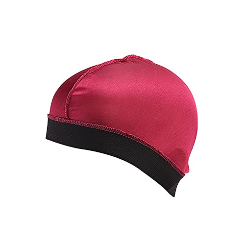 2 Stück Silky Velvet Durag Wave Cap Samt Sport Do-rag Headwrap Turban Cap für Männer Frauen von Dsoar