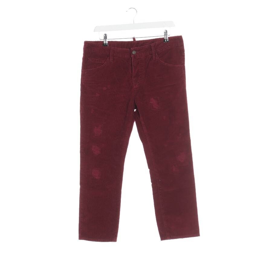 Dsquared Cordhose 36 Bordeaux von Dsquared