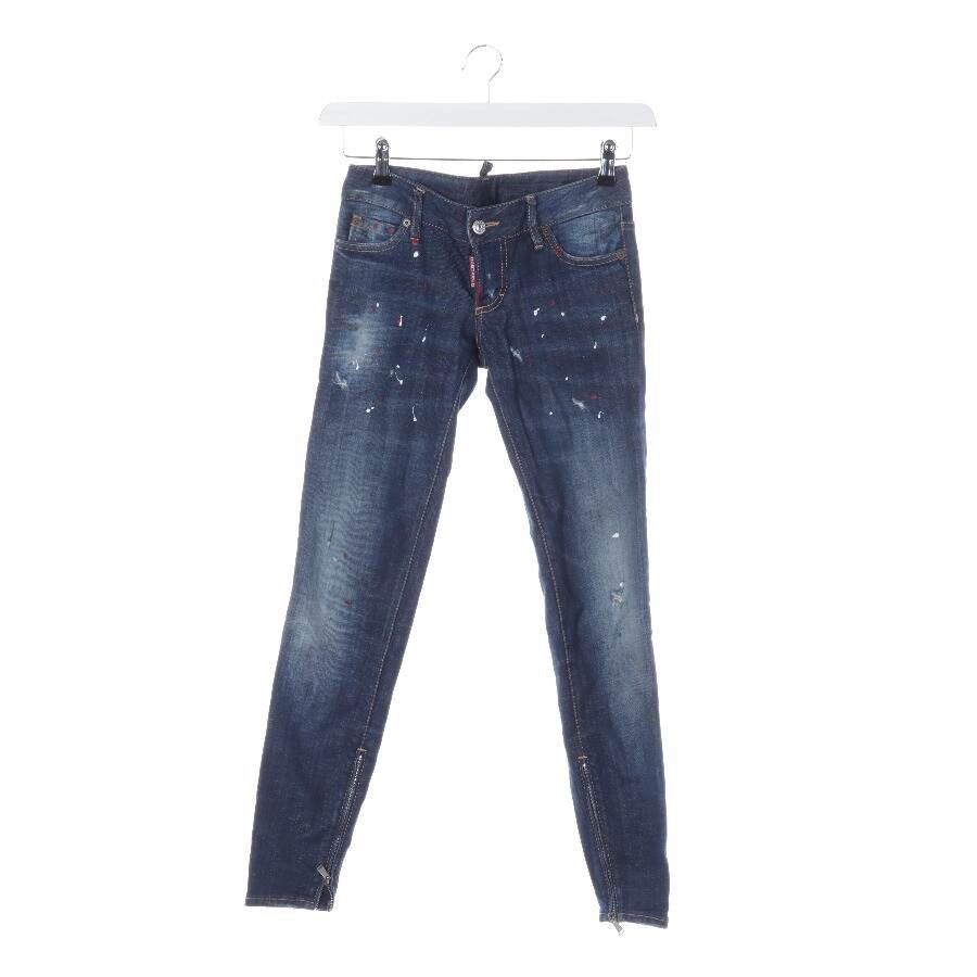 Dsquared Jeans Slim Fit 36 Navy von Dsquared