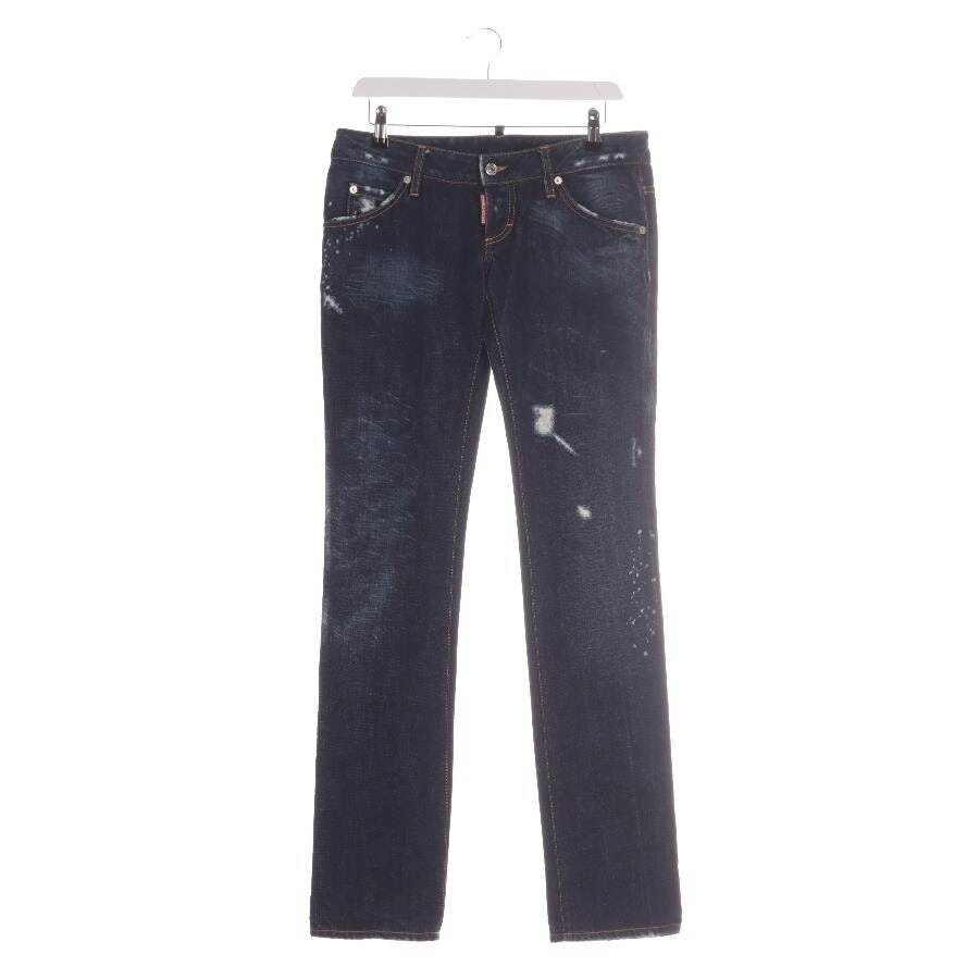 Dsquared Jeans Straight Fit 36 Navy von Dsquared