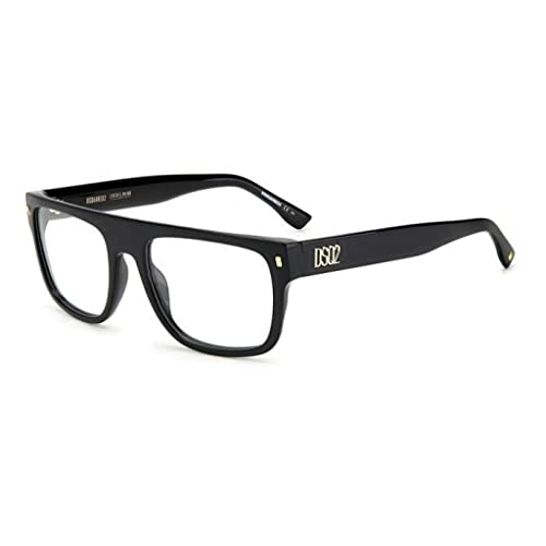 Dsquared Unisex D2 0036 Sunglasses, 2M2/19 Black Gold, 56 von DSQUARED2