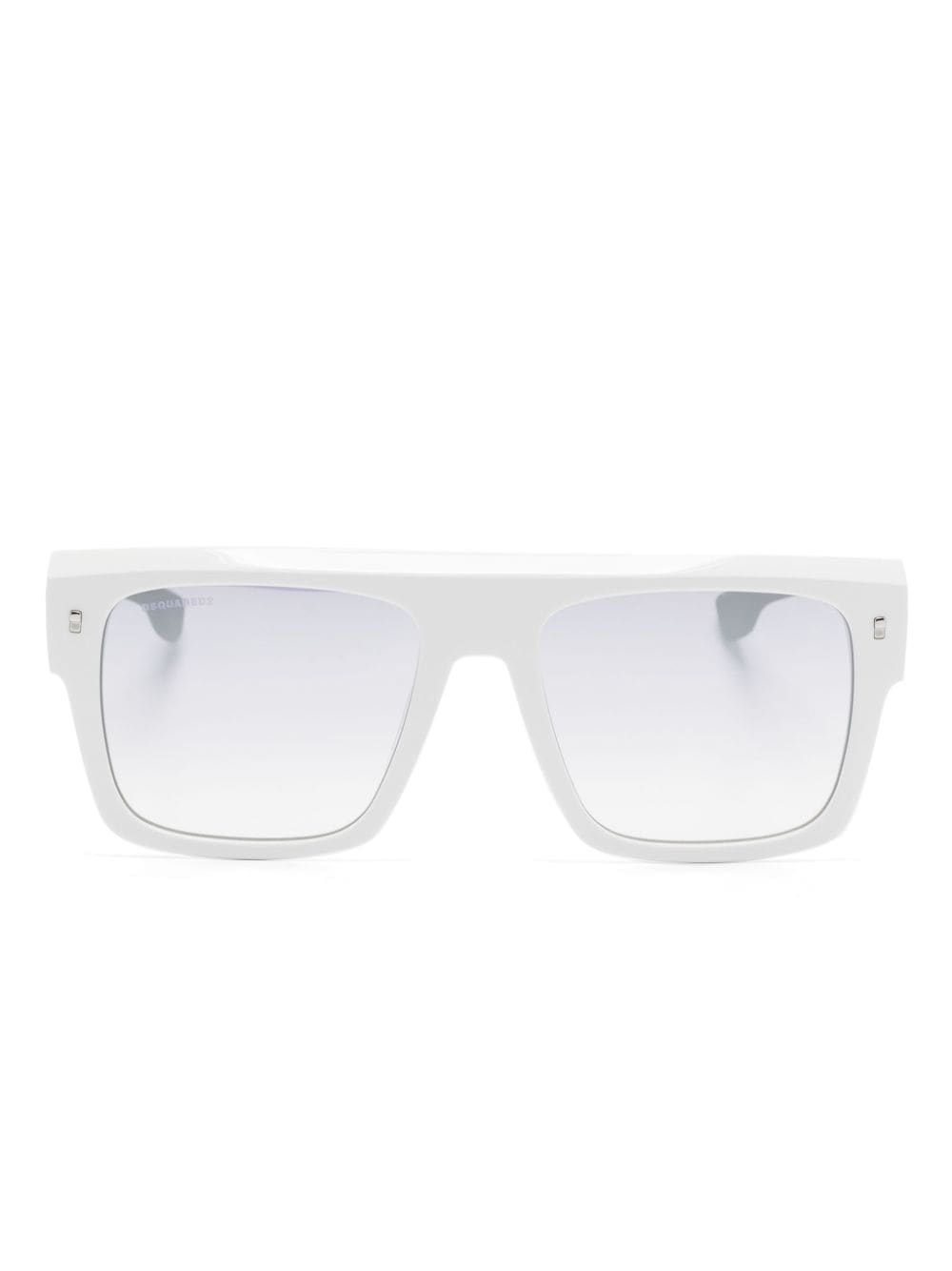 Dsquared2 Eyewear Hype Brille mit eckigem Gestell - Weiß von Dsquared2 Eyewear