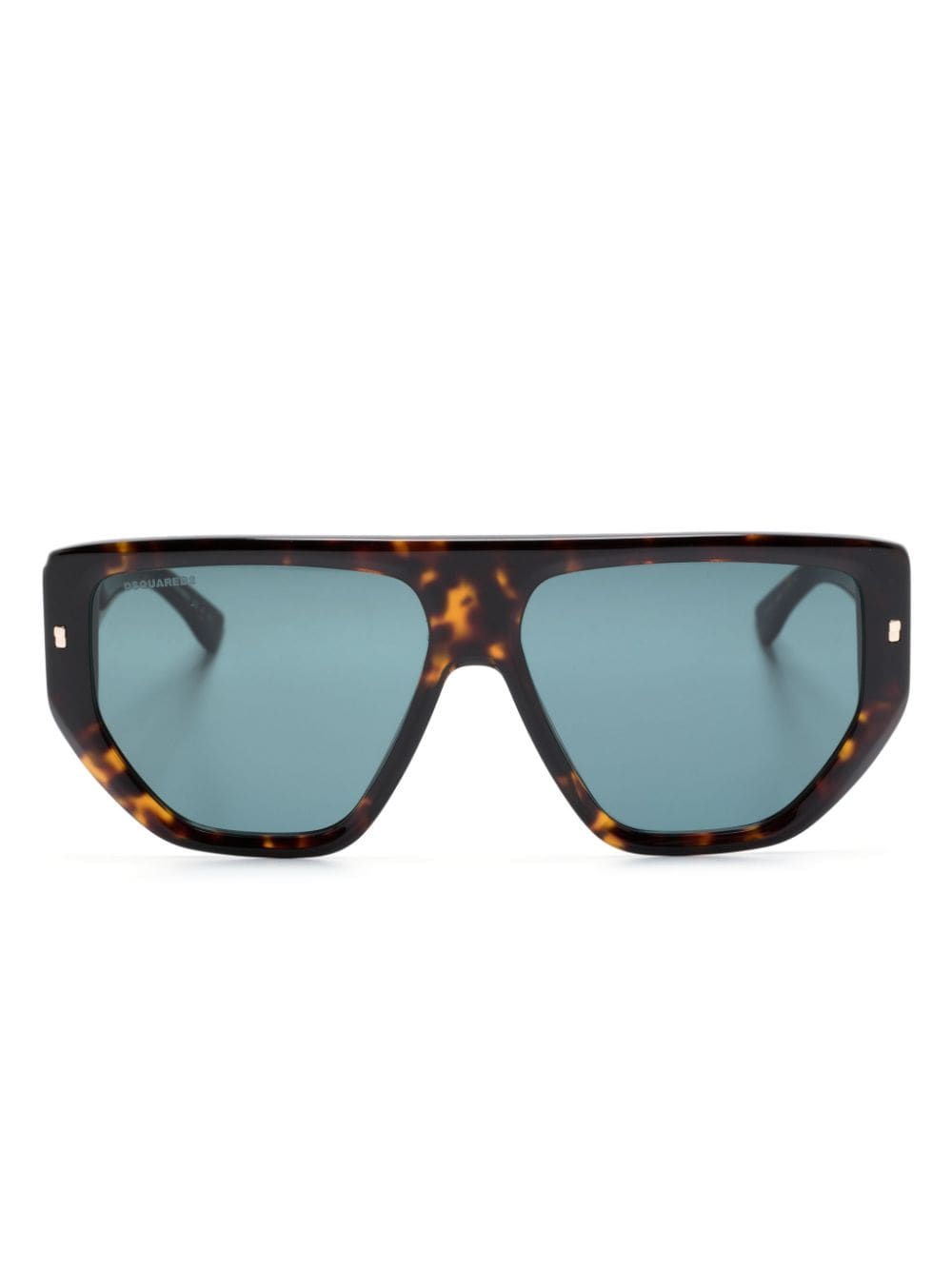 Dsquared2 Eyewear Hype Pilotenbrille in Schildpattoptik - Braun von Dsquared2 Eyewear