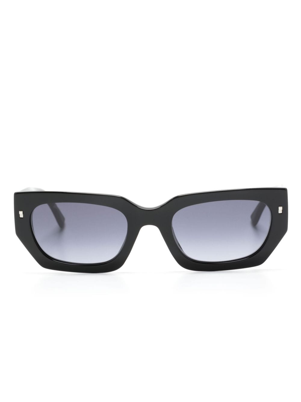 Dsquared2 Eyewear ICON 0017/S Sonnenbrille mit eckiger Form - Schwarz von Dsquared2 Eyewear