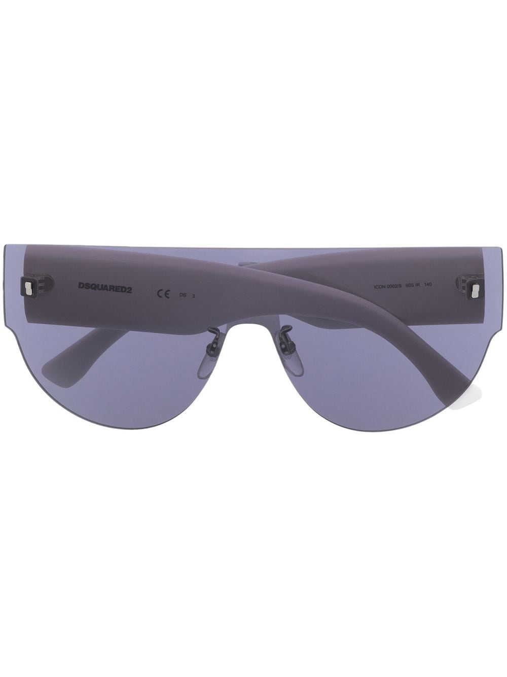 Dsquared2 Eyewear Icon Pilotenbrille - Schwarz von Dsquared2 Eyewear