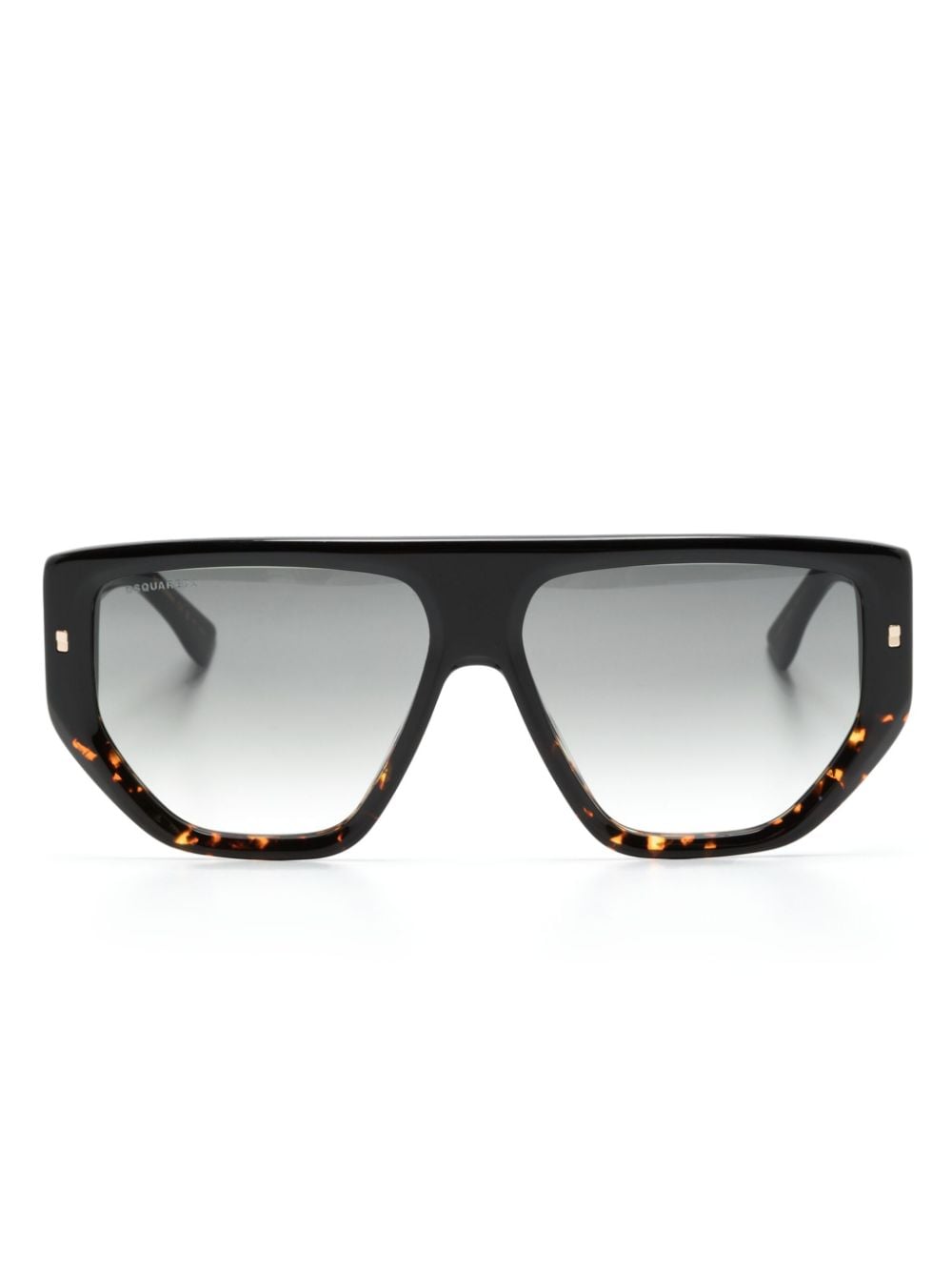 Dsquared2 Eyewear Sonnenbrille mit eckigem Gestell - Schwarz von Dsquared2 Eyewear