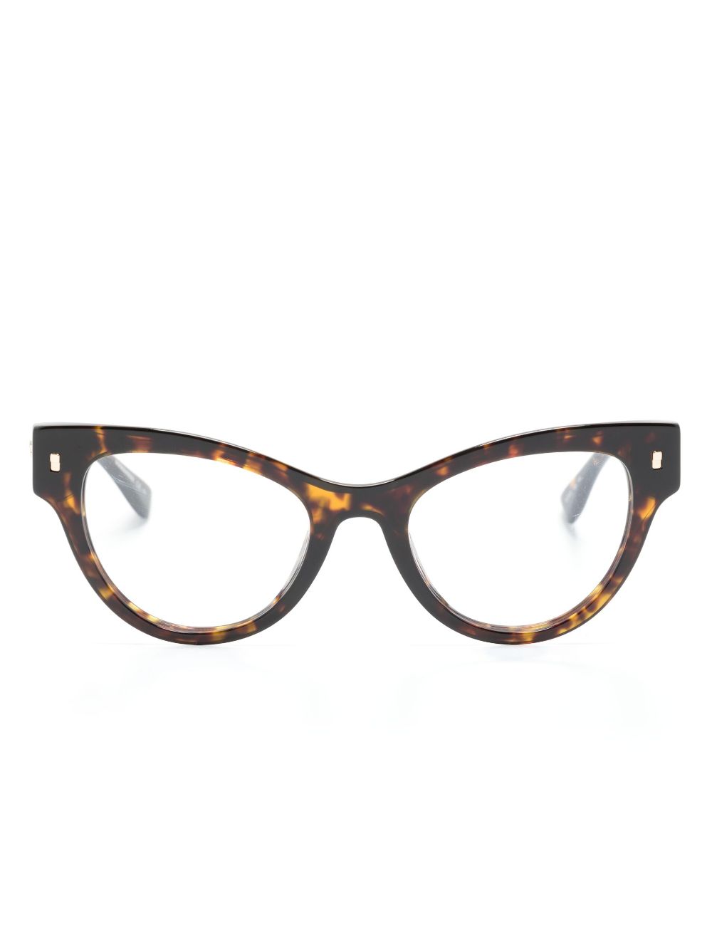 Dsquared2 Eyewear Cat-Eye-Brille mit Logo-Prägung - Braun von Dsquared2 Eyewear