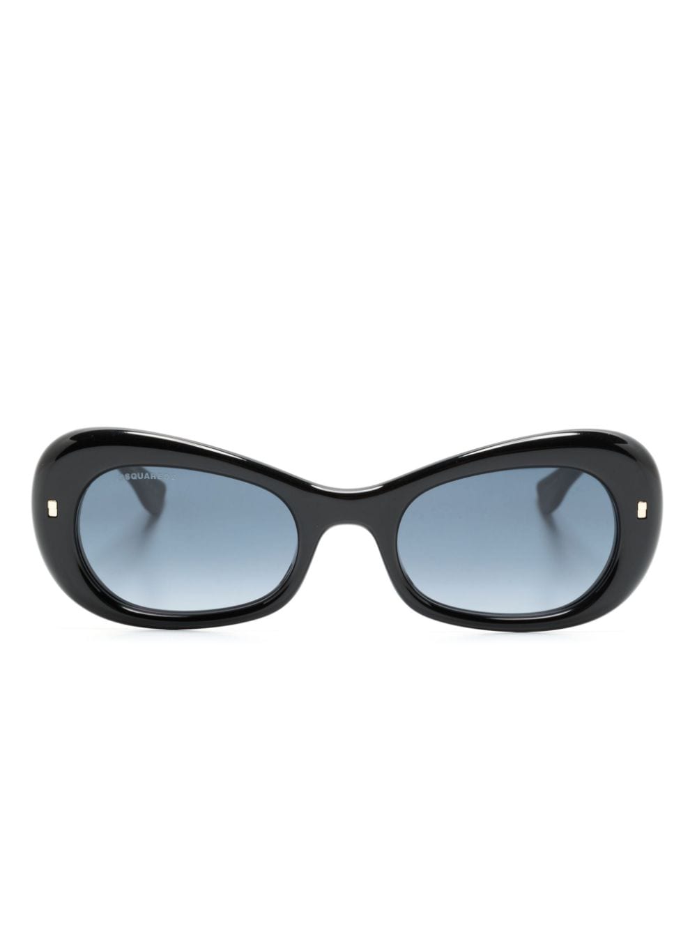 Dsquared2 Eyewear Sonnenbrille mit ovalem Gestell - Schwarz von Dsquared2 Eyewear