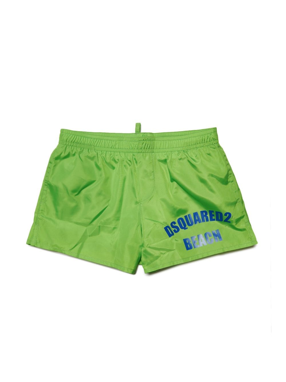 Dsquared2 Kids Badeshorts mit Logo-Print - Grün von Dsquared2 Kids