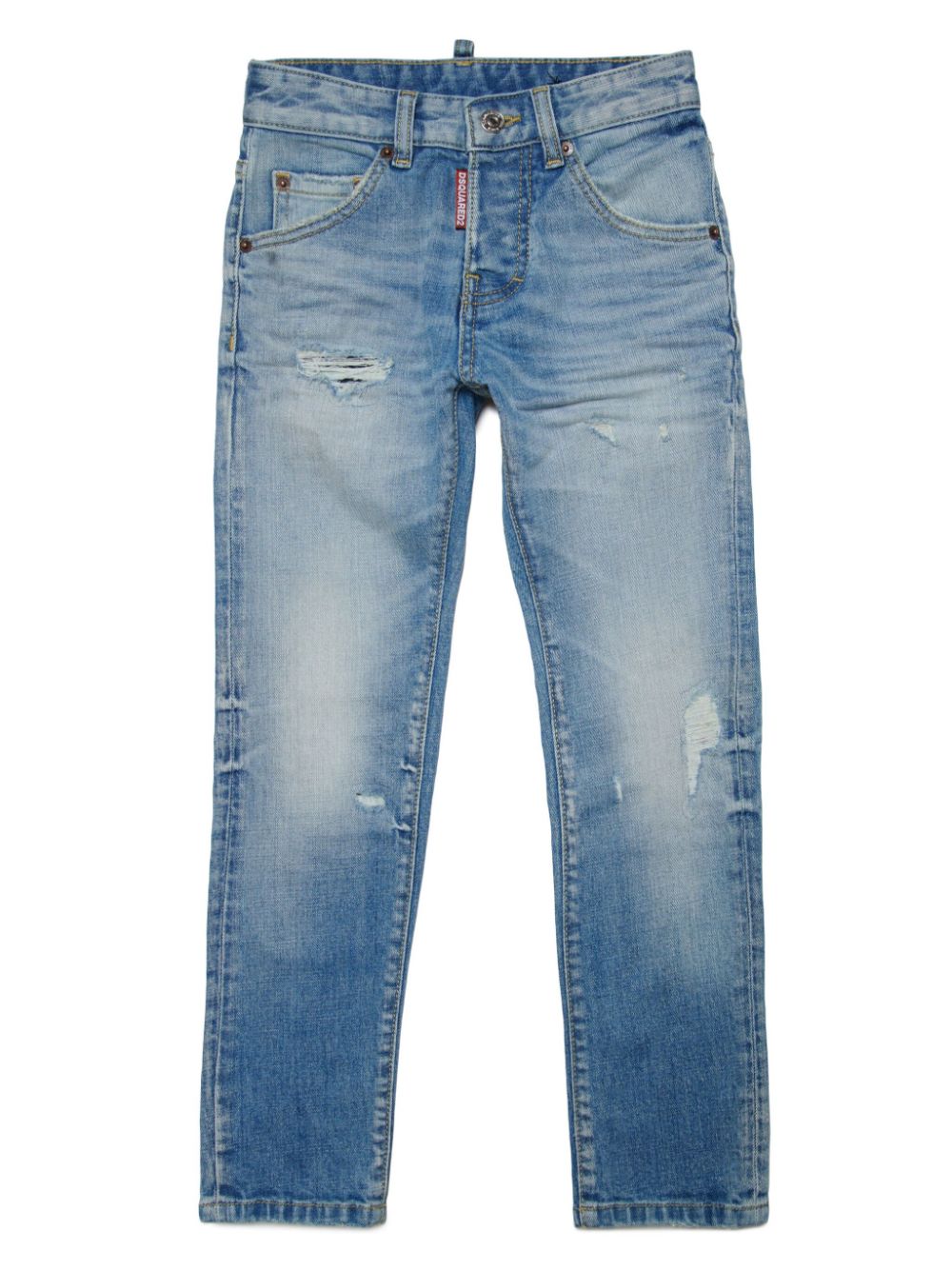 Dsquared2 Kids Cool Guy Straight-Leg-Jeans - Blau von Dsquared2 Kids