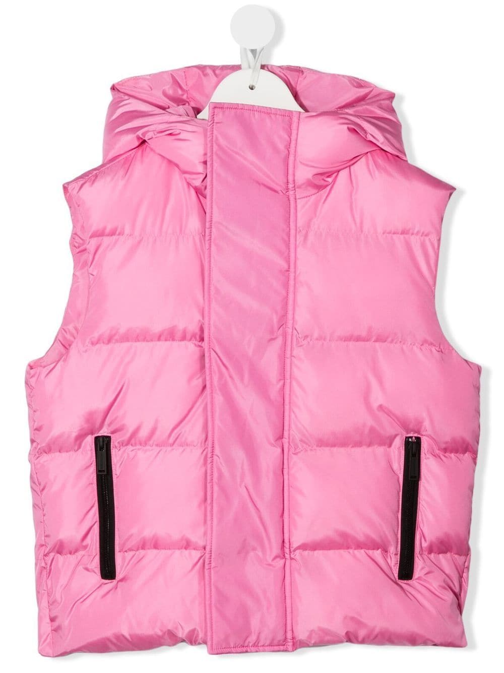 Dsquared2 Kids Gefütterte Kapuzenweste - Rosa von Dsquared2 Kids