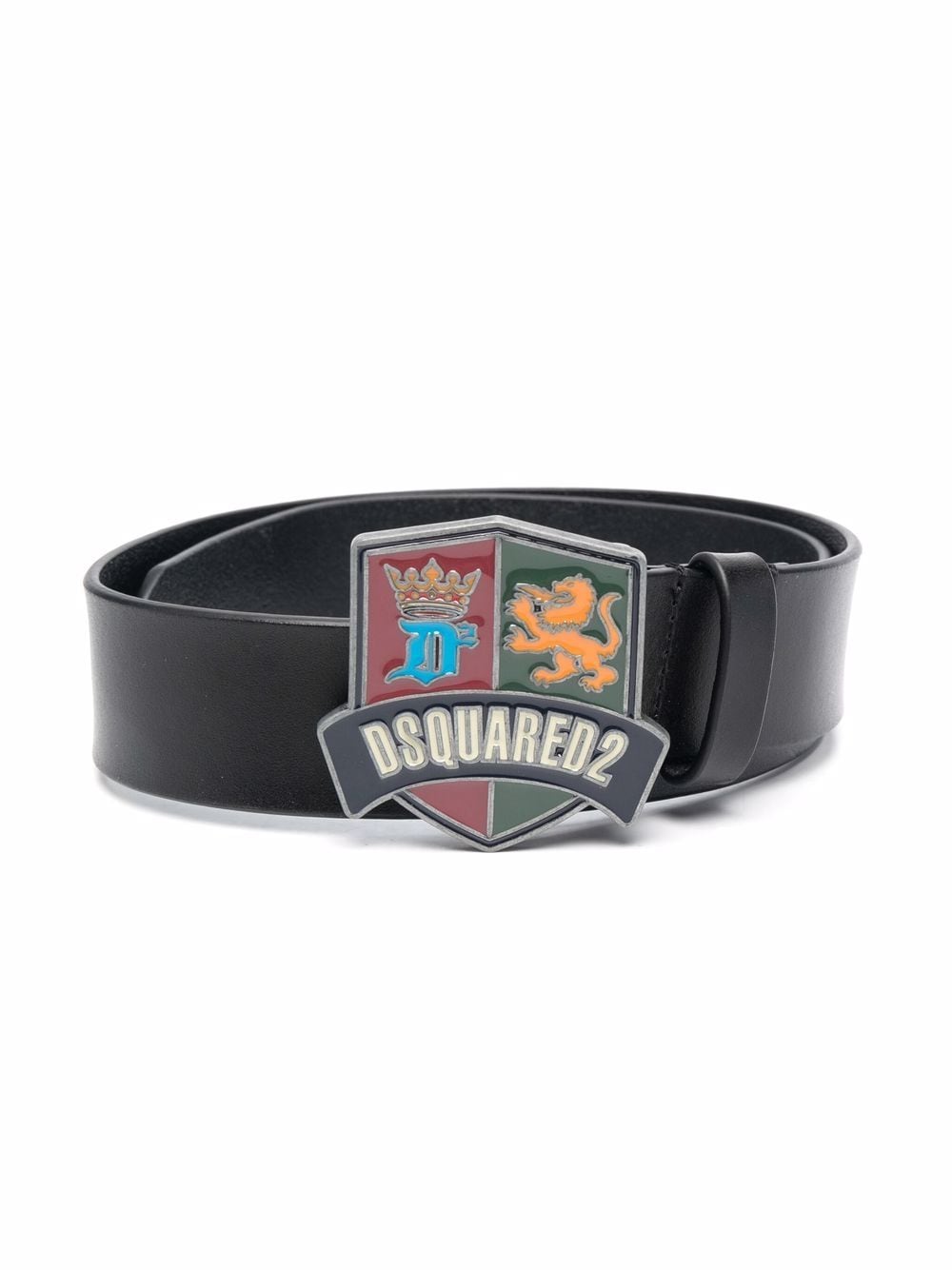 Dsquared2 Kids Gürtel mit Logo-Schnalle - Schwarz von Dsquared2 Kids