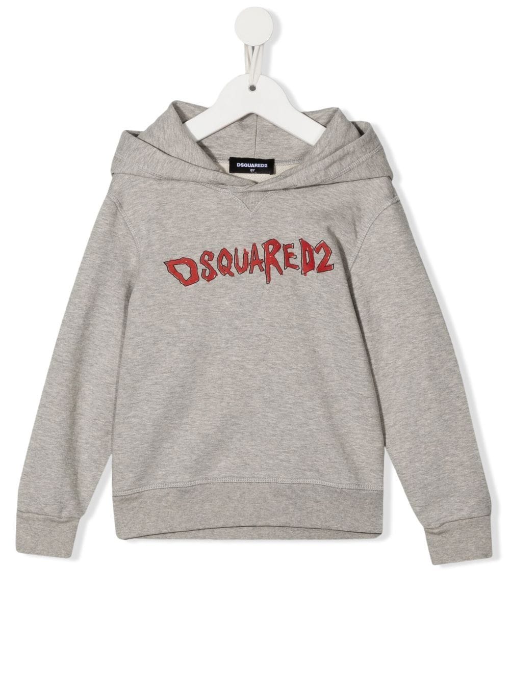 Dsquared2 Kids Hoodie mit Logo-Print - Grau von Dsquared2 Kids