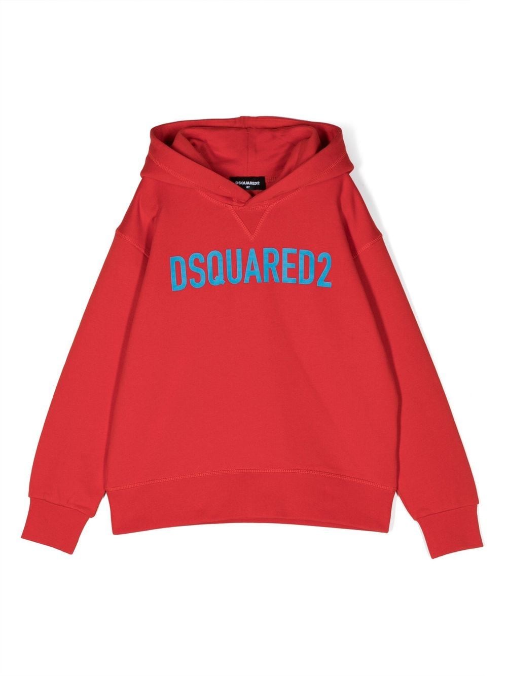 Dsquared2 Kids Hoodie mit Logo-Print - Rot von Dsquared2 Kids