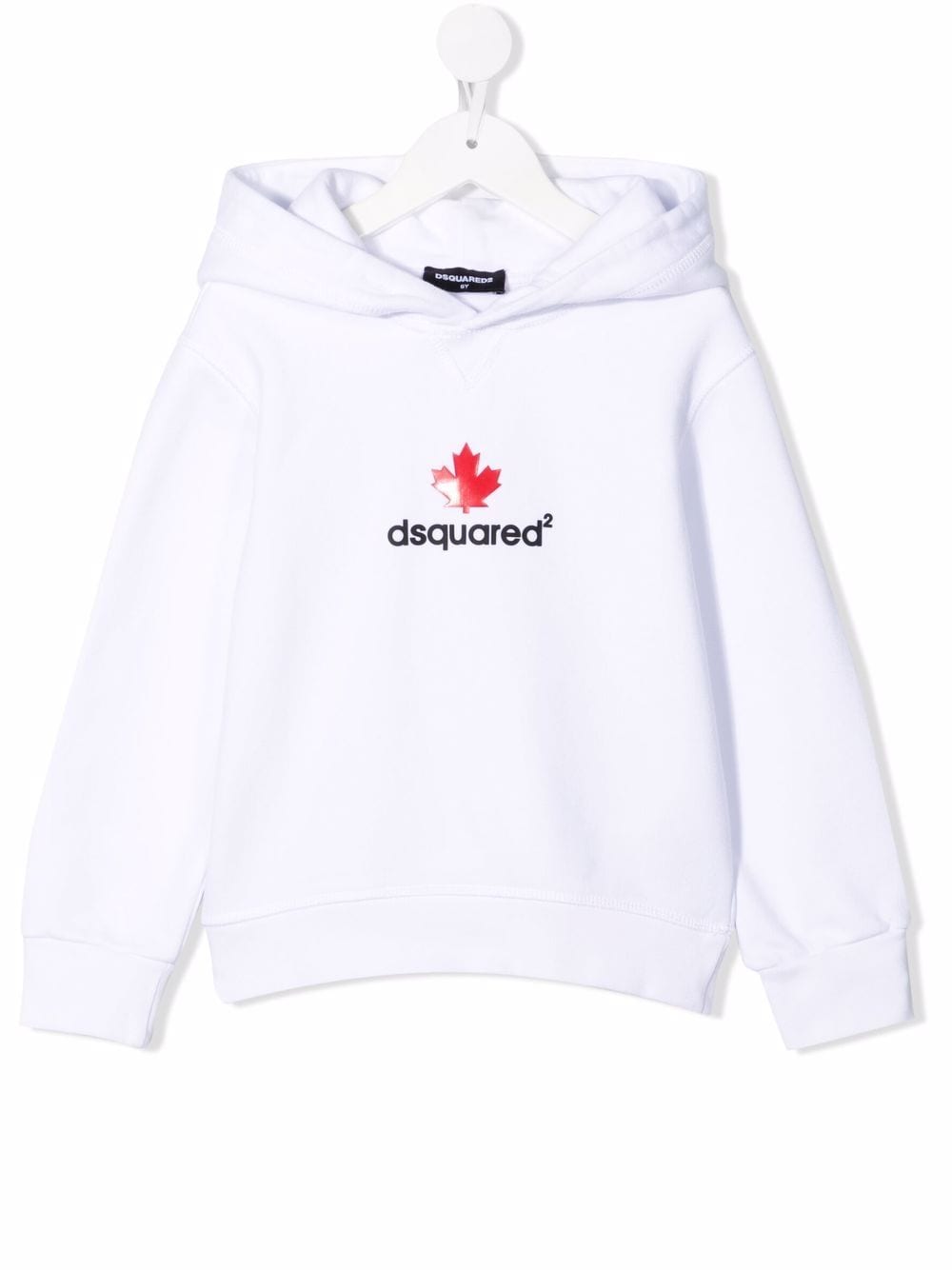 Dsquared2 Kids Hoodie mit Logo-Print - Weiß von Dsquared2 Kids