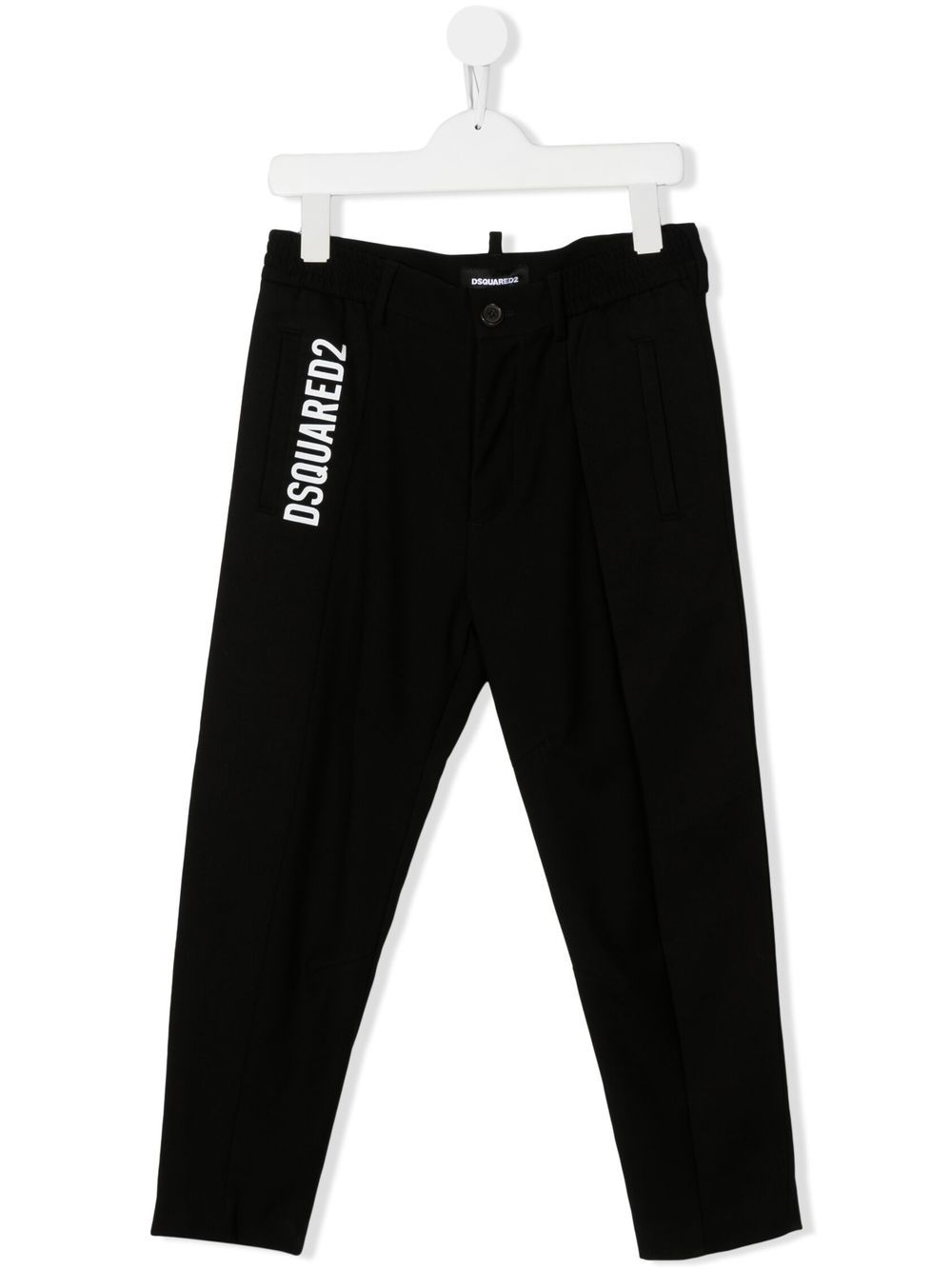 Dsquared2 Kids Hose mit Logo - Schwarz von Dsquared2 Kids