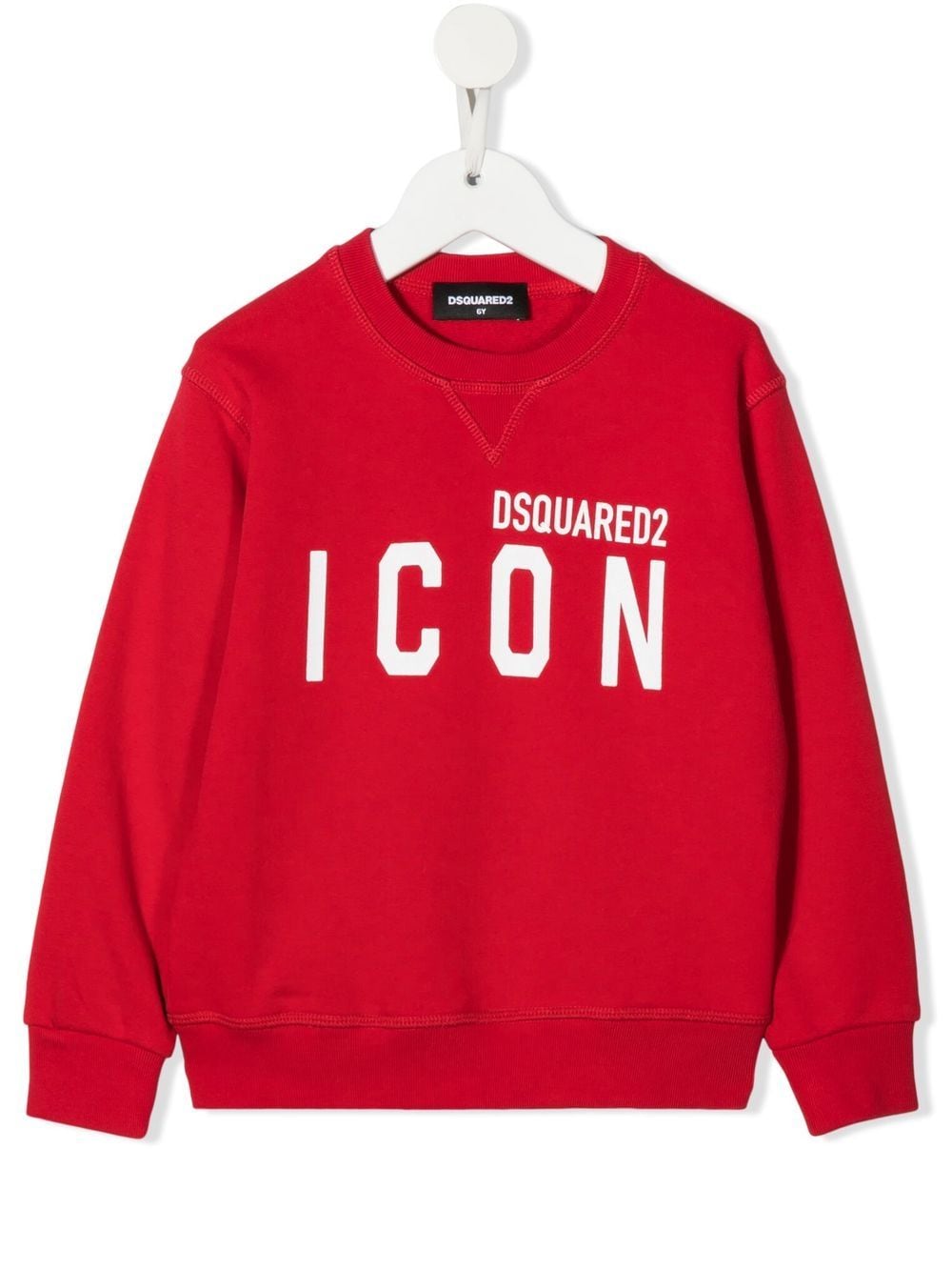 Dsquared2 Kids Sweatshirt mit "Icon"-Print - Rot von Dsquared2 Kids