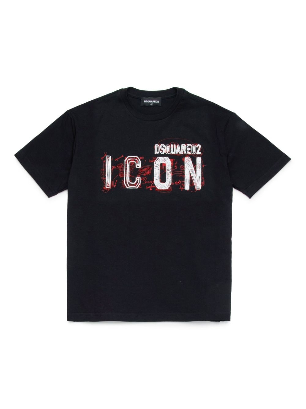 Dsquared2 Kids T-Shirt mit "Icon"-Print - Schwarz von Dsquared2 Kids