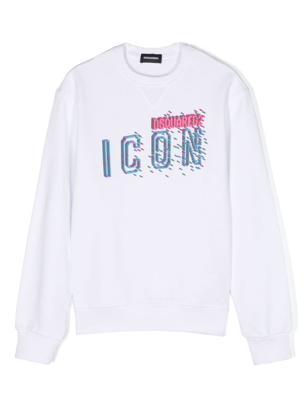 Dsquared2 Kids Sweatshirt mit "Icon"-Print - Weiß von Dsquared2 Kids