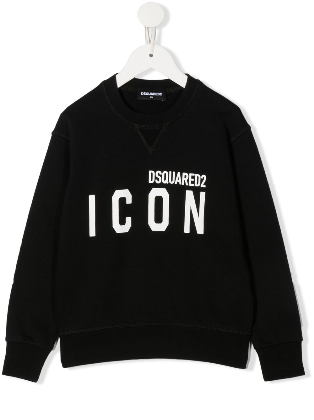 Dsquared2 Kids Sweatshirt mit "Icon"-Print - Schwarz von Dsquared2 Kids