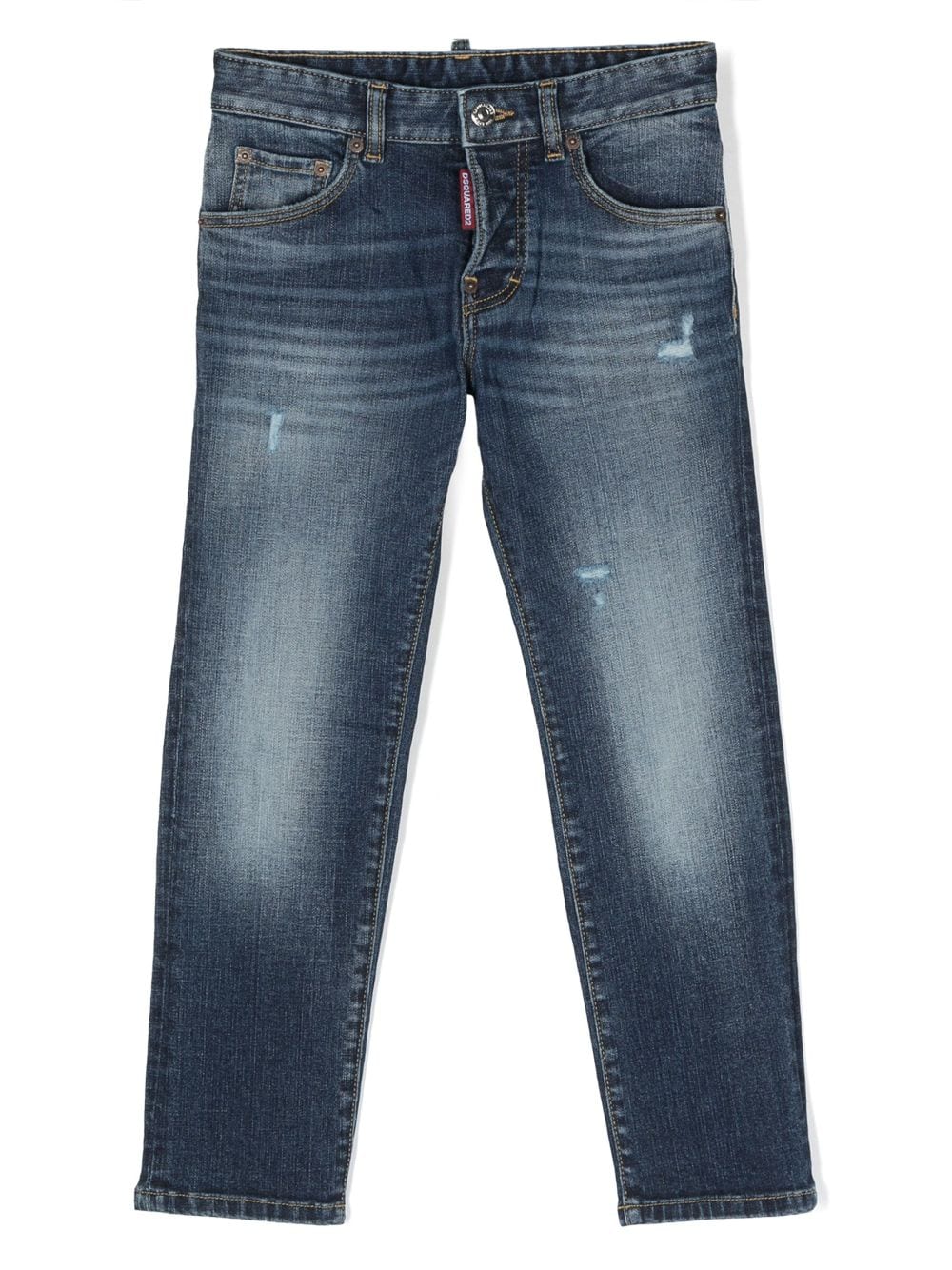 Dsquared2 Kids Jeans im Distressed-Look - Blau von Dsquared2 Kids