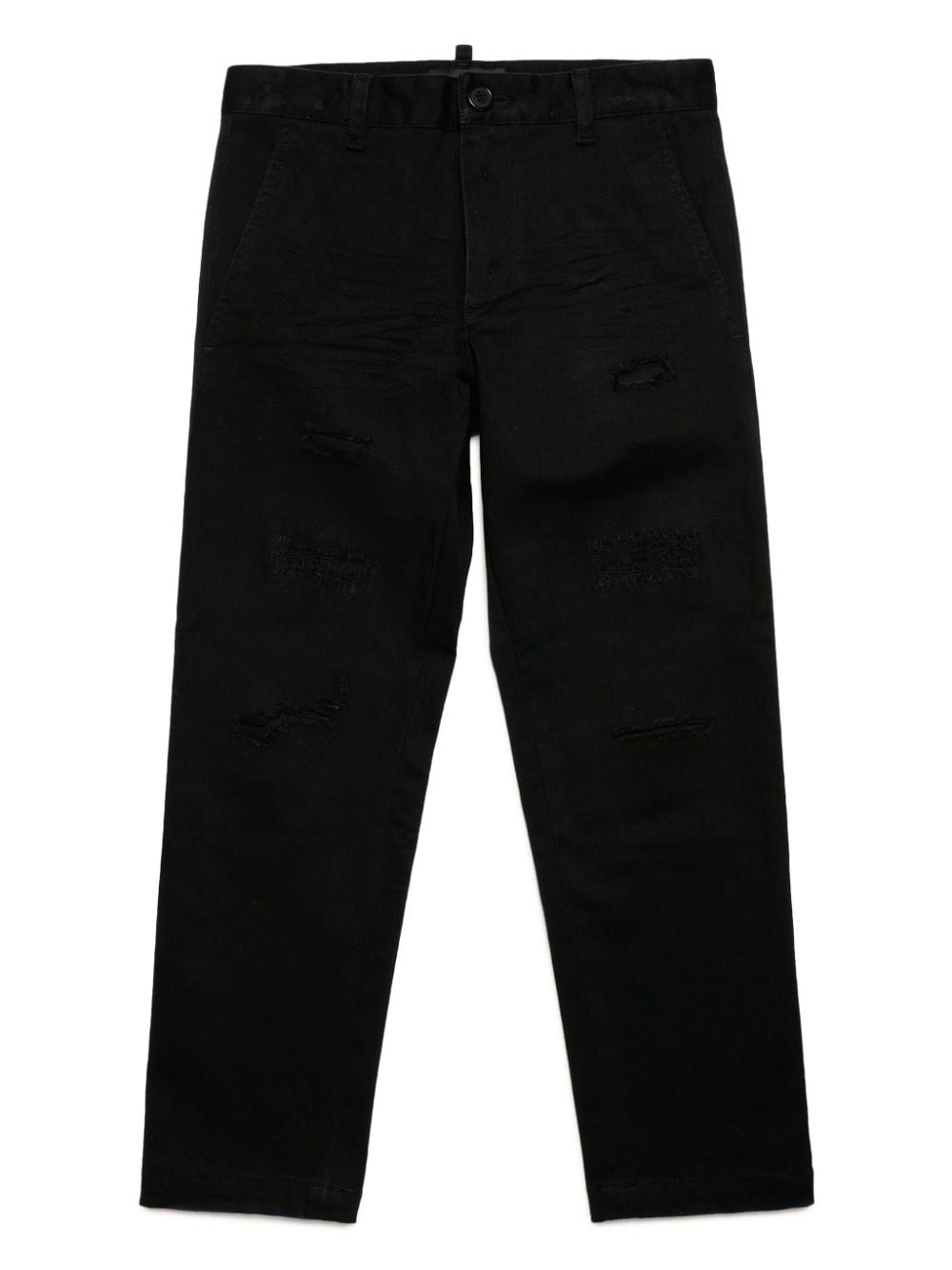 Dsquared2 Kids Jeans mit Logo-Schild - Schwarz von Dsquared2 Kids